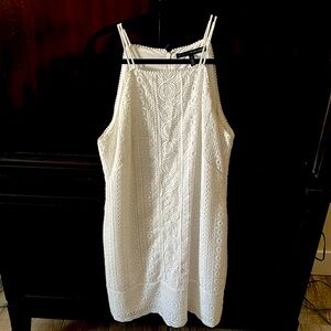 White short dress